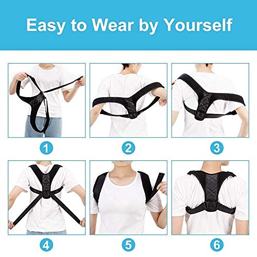 Support de clavicule et correcteur de support dorsal ergonomique