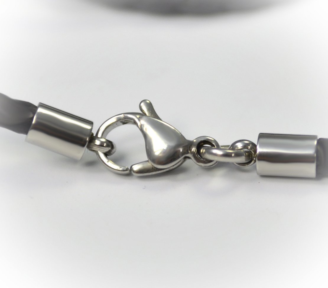 Personalisierte Taufkette 925 Silber mit Kreuz & Wunschname – Handgefertigte Lederkette für Jungen & Mädchen – Individuelles Geschenk zur Kommunion, Konfirmation & Geburt