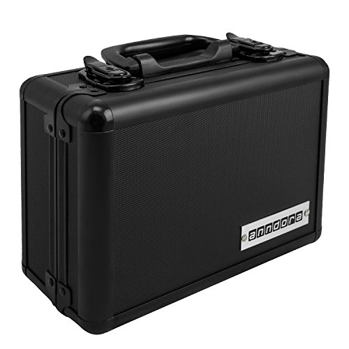 Preisvergleich Produktbild anndora Waffenkoffer Kurzwaffenkoffer Pistolenkoffer - Schwarz 26 x 12 x 20 cm