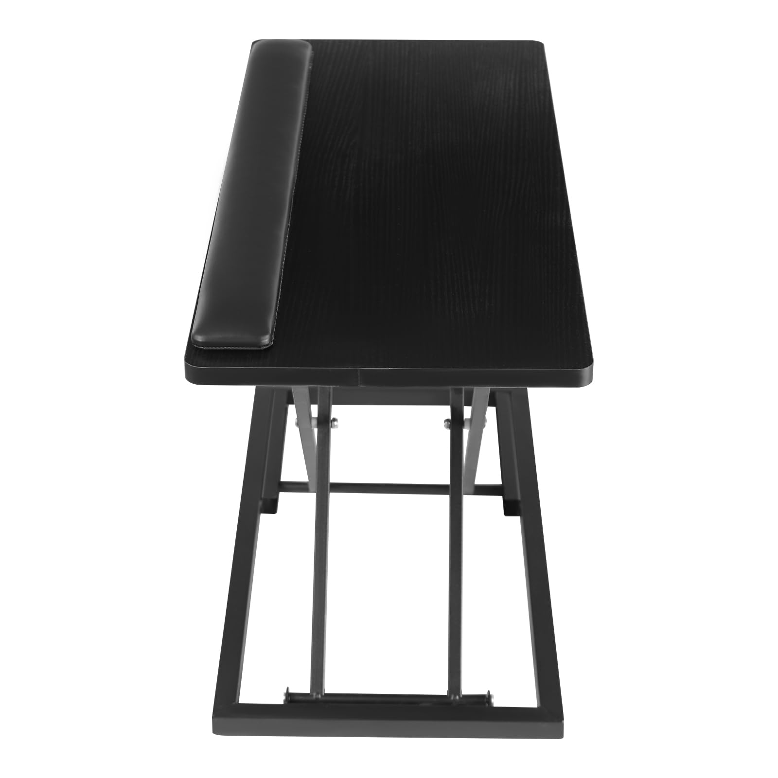 Schreibtischaufsätze, Steh-Sitz Schreibtisch Steharbeitsplatz, Höhenverstellbereich (5.5-38cm), Stehpult Aufsatz Schreibtisch für Computerräumen, Büros, Heimarbeitszimmern - Tragfähigkeit: 20kg