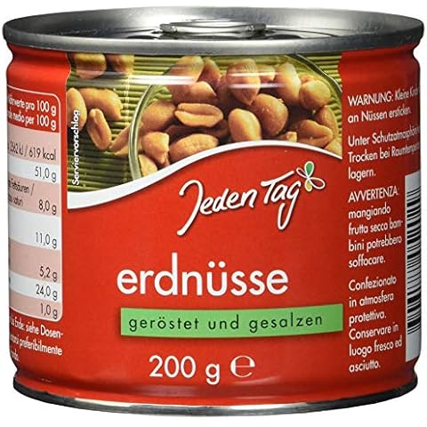 Jeden Tag Erdnüsse gesalzen, 200 g Cover