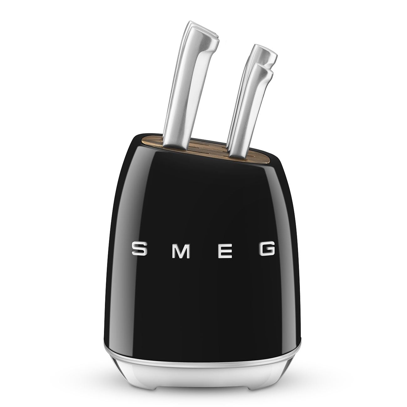 Smeg – Facas Block Anni 50 Black KBSF02BL