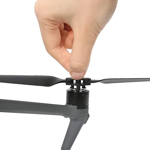 Miniatura 4 de Mavic 3 hélices de bajo ruido para DJI Mavic 3 Pro Cine Drone RC Quadcopter de liberación rápida 9453F cuchillas de repuesto (plata, 2 pares)