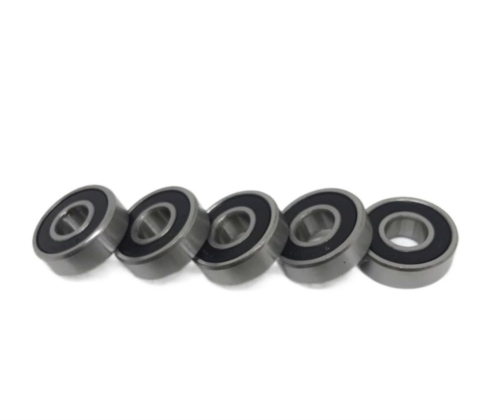 HYUJNAFZR Bimetal Seal Shield Micro deep Groove Bearing 10pcs 6002RS 15x32x9mm Deep Groove Ball Bearing