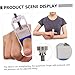 TOVINANNA Finger Straightener Recovery Tool Finger Corrector for Pain Relief Durable Design for Deformities and Sprains Fit for All White