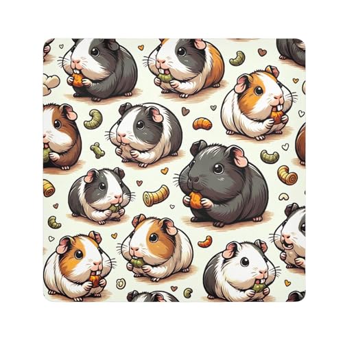 ODAWA Guinea Pig Fun Self Adhesive Cloth 17.7X17.7 Inch Self-adhesive Cloth Protective Camera Wrapper Wrap Protection for Camera and Lens