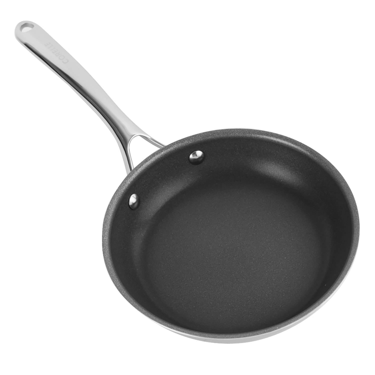 CORELLE Duranano Fry Pan 28Cm, Tri-Ply Stainless Steel Pan, Zero
