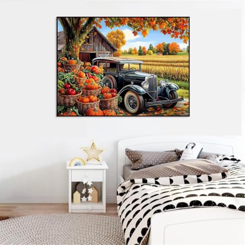 Cuadros para Pintar por Numeros Coche 90x120cm Manualidades Adultos m5g-264 3