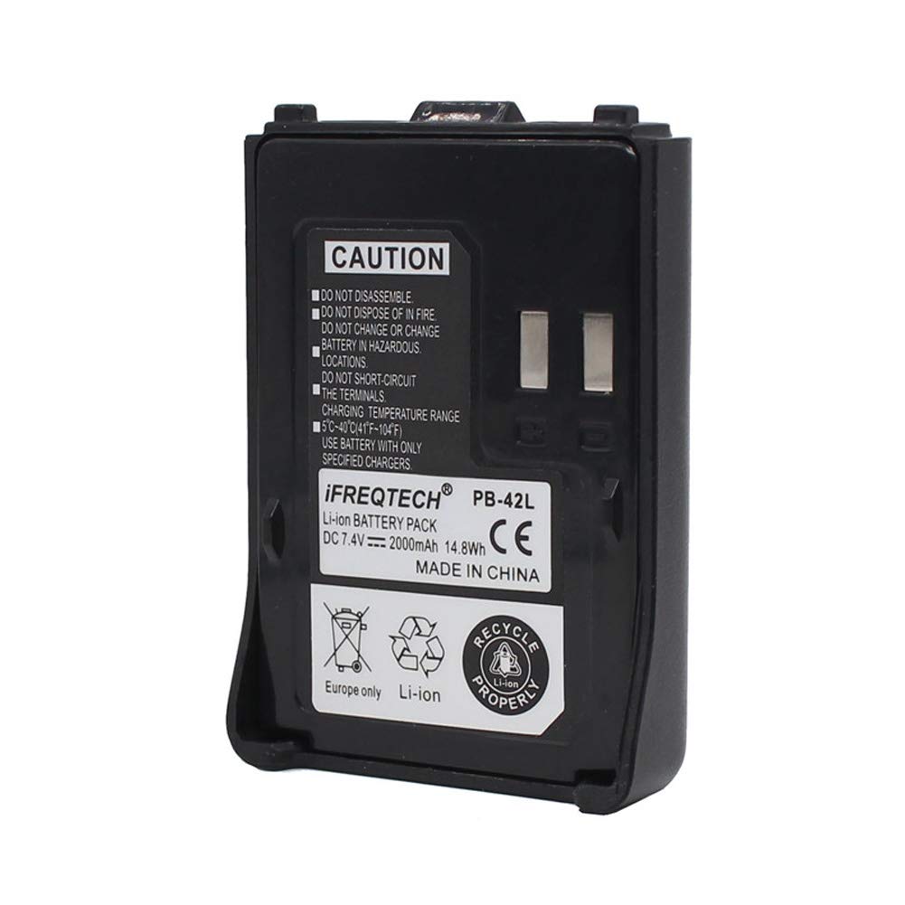 Amazon.com: IFREQTECH PB-42L Battery for TH-F6 TH-F6A TH-F6E THF6