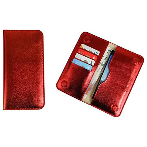Emartbuy Premium PU Leather Magnetic Wallet Case Cover