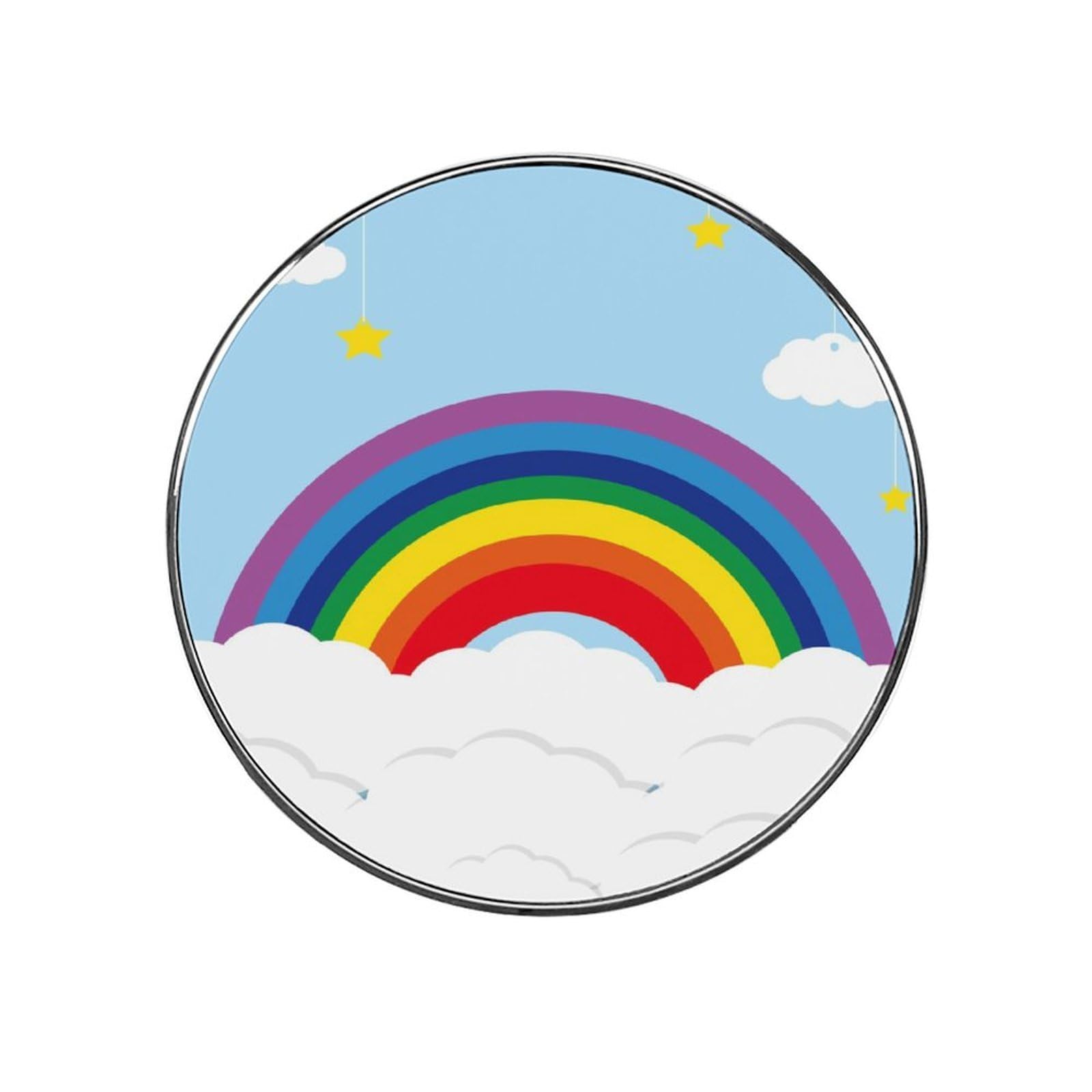 Rainbow White Clouds Magnets For Fridge Kitchen Decoration For Refrigerators Whiteboards