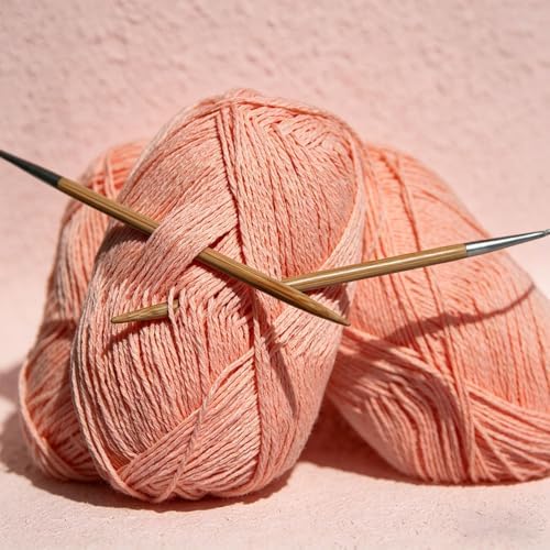 32 Inch (80cm) Bamboo Circular Knitting Needles Size US 10 (6mm) Round Knitting Needle for Hats, Socks, Baby Booties & Sweaters – Hand-Polished - 5