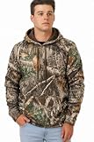 Realtree Hunting Camouflage High Pile Fleece | Poly Hoodie sweatshirts for Men and Women - Outdoor Wear