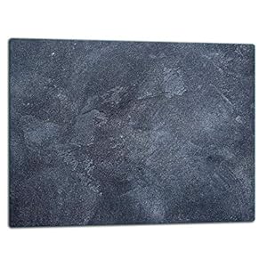 TMK Glasschneidebrett Herdabdeckplatte Schiefer 1-teilig