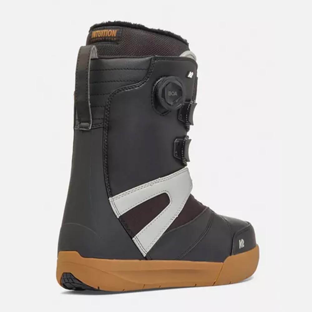 K2 Overdraft Mens Snowboard Boots, Black, 11.5