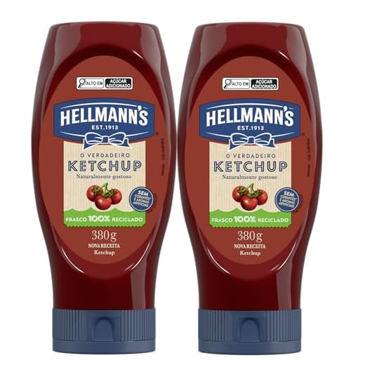 Pack Ketchup Hellmann's Squeeze 2 Unidades 380g