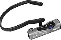 Vista 5 de ORDRO EP7 4K 60FPS Camcorder Head-Mounted Video Camera, Wi-Fi APP Control, 2-Axis Gimbal Stabilizer with Remote Control,64GB Memory Card