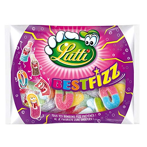 LUTTI Best Fizz 350G bonbon pour anniversaire et soirée cinéma