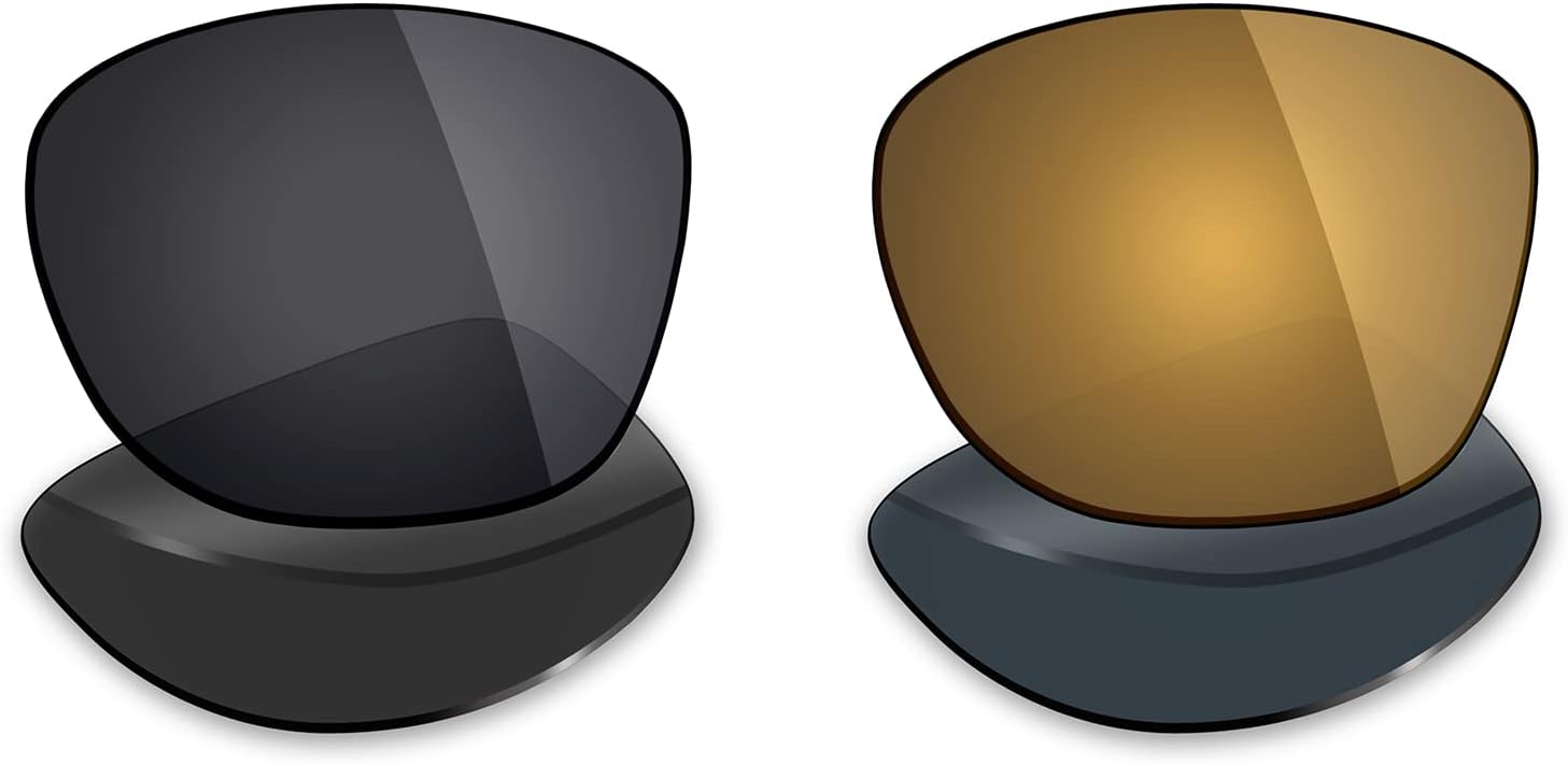 Mryok 2 Pair Polarized Replacement Lenses for Oakley Trillbe X Sunglass - Options