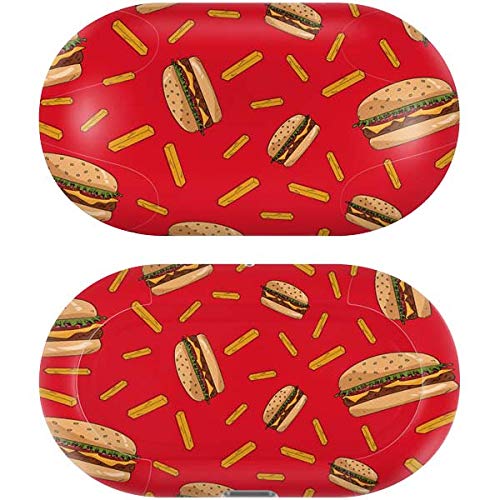 Skinit Decal Audio Skin Compatible with Samsung Galaxy Buds+ - Officially Licensed Originally Designed Burgers and Fries Design