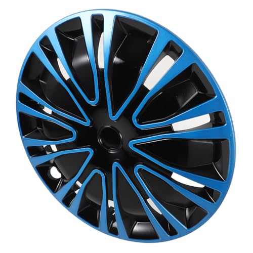 Enjoliveur roue bleu noir et couvre-moyeux décoratif universel HEMOTON