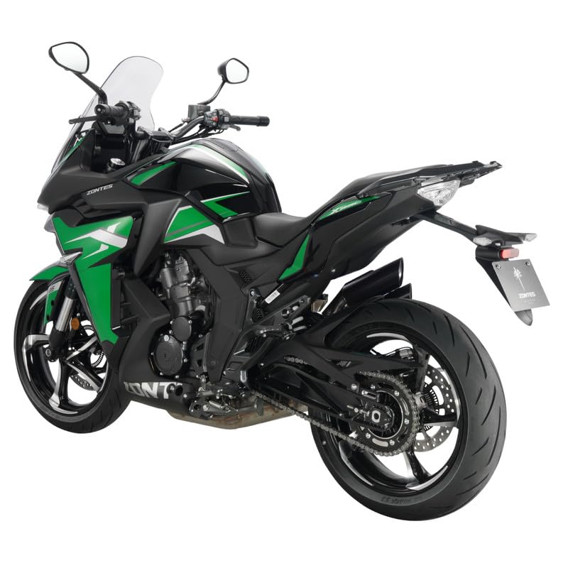 Image of Zontes 350XAlloy Wheel Green Motorcycles /Bike Booking for Ex-Showroom Price