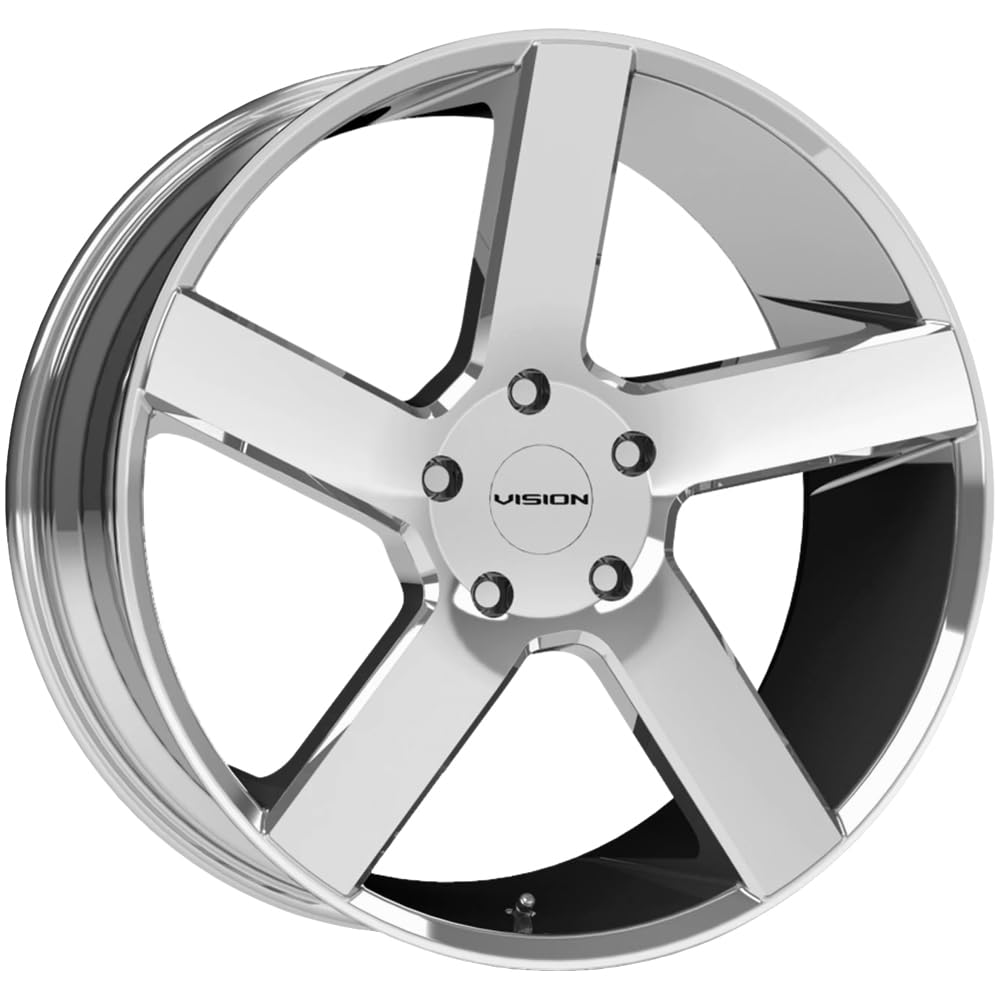 Amazon.com: Vision 472 Switchback 20x9 5x120 +30mm Chrome Wheel