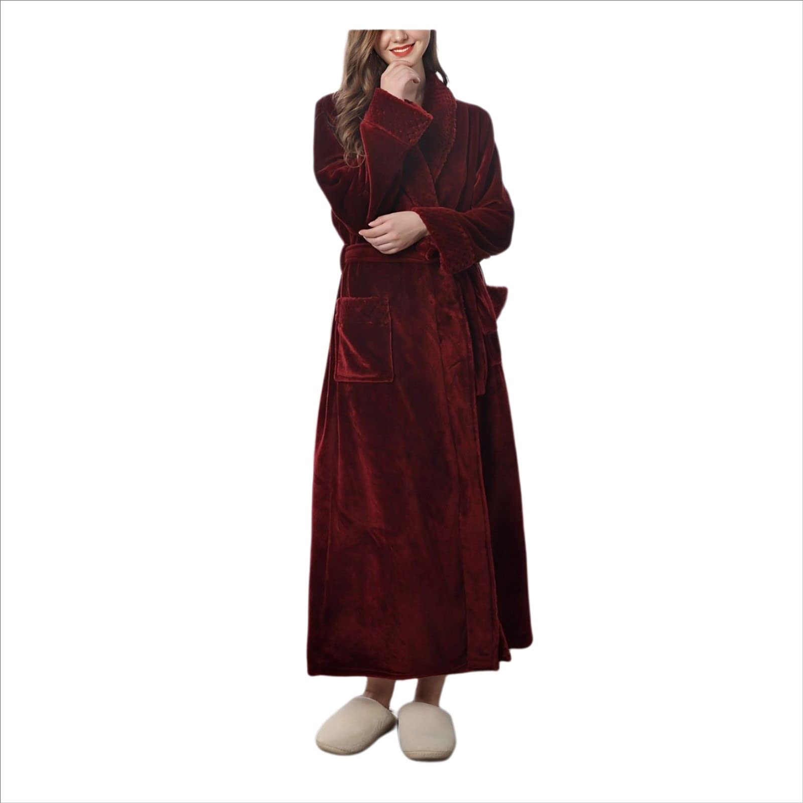 Peignoir polaire et chaud contre le froid hivernal taille 3XL