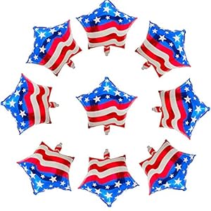 Binaryabcfourthofjulyballoons4thofjulyballoonsamericanflagballoonpatrioticpartyballoonindependencedaylabordaydecoration10pcs18inchstyle1 Urban Country Home Decor Binaryabc fourth of july balloons4th of july balloonsamerican flag balloon patriotic party balloon independence day labor day decoration10pcs 18inch style 1 urban country home decor