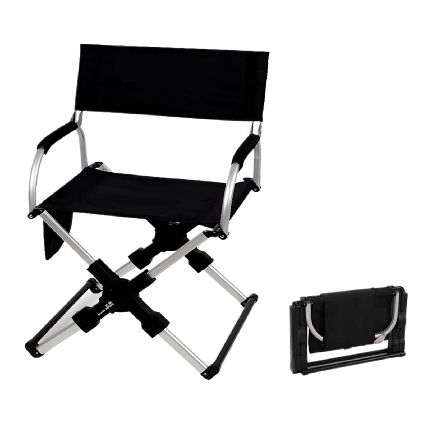 Chaise de directeur d'extérieur pliante légère pour camping et plage