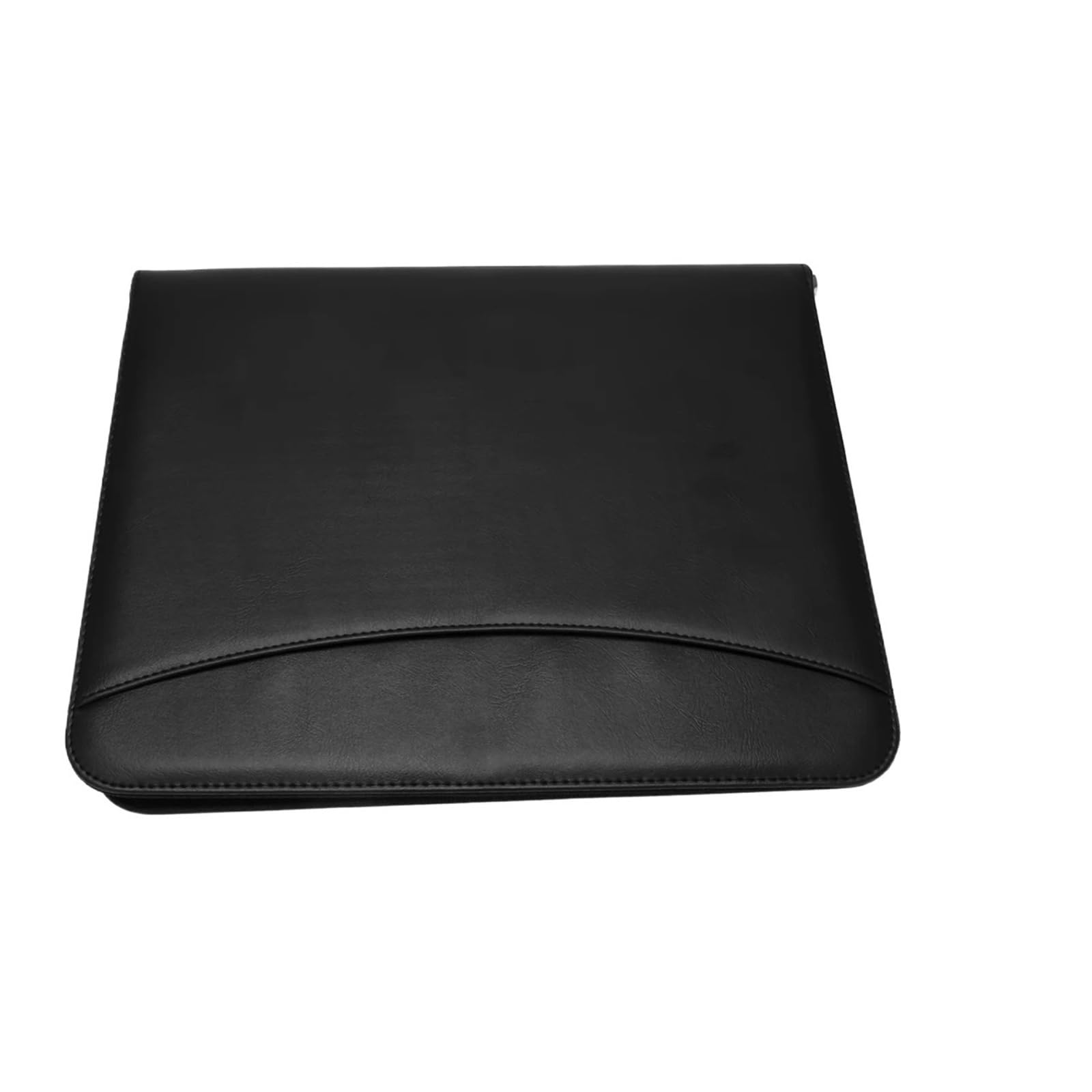 Documentos en cuero Carpeta de cuero con cierre cremallera for mesa negocios y tarjetas, carpeta for currículums, entrevistas para Oficina