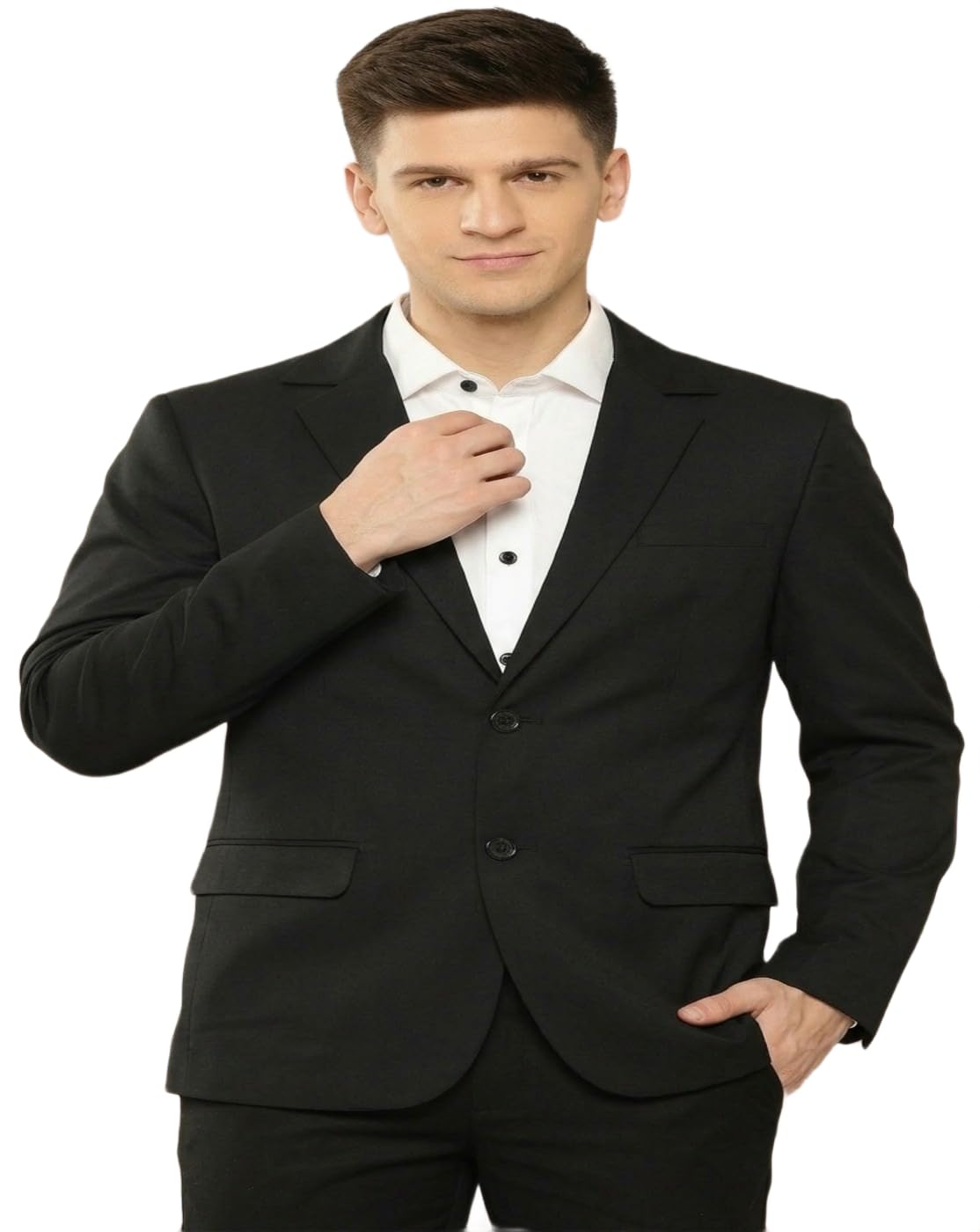fashardor Men's Formal Blazer | Fully Lined | Slim Fit | Professional Jacket | Premium Business Formal Suit | Office | Wedding | All Purpose-picture-24