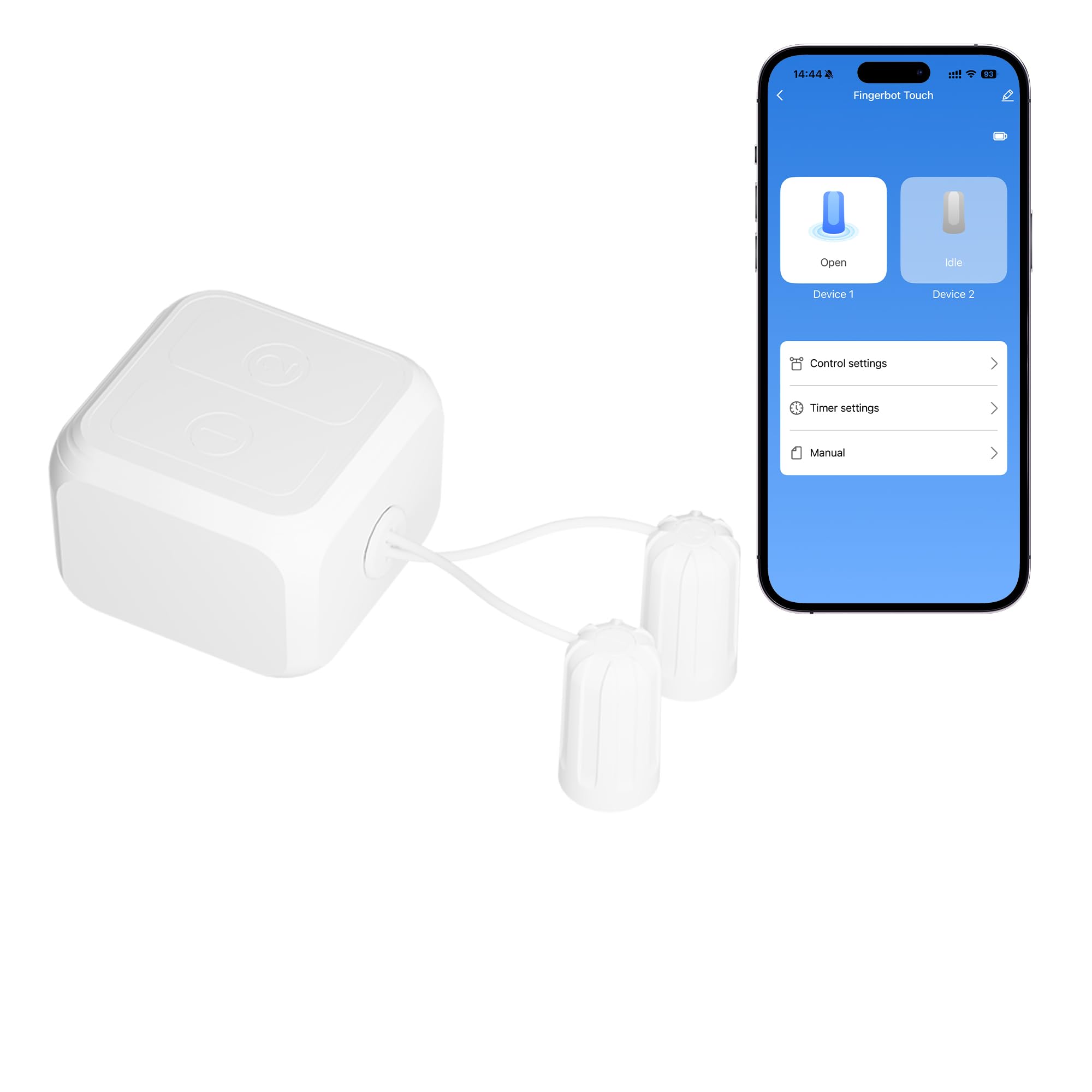 Photo 1 of ORYZIC Fingerbot Touch Dual-Channel Bluetooth Activator