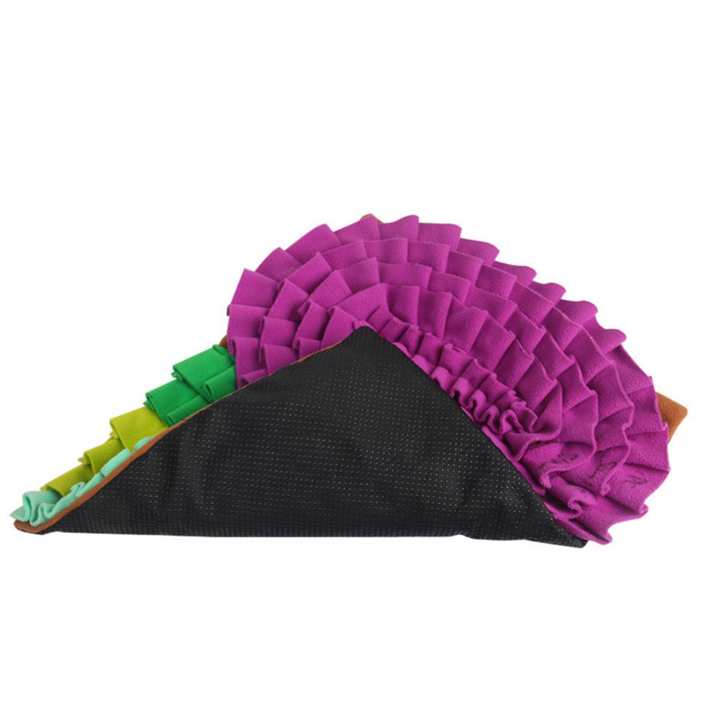 Pet Dog Snuffle Mat Naso Odore Intelligenza Allenamento Coperta Sniffing Pad Alimentazione Lenta Ciotola Dispenser di Cibo Tappeto Alleviare Lo Stress Lavabile Antiscivolo Puzzle Giocattoli