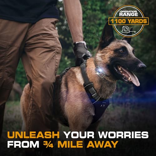 Image of INVIROX Dog Shock Collar [Ultra K9] 124 Training Levels, 4 Powerful Modes with Night-Light and Mile Range 100% Safe Dog Training Collar for Large Dogs IP67 Waterproof (X2 Camouflage)