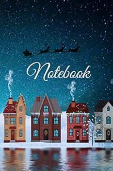 Paperback CHRISTMAS NOTEBOOK, JOURNAL, DIARY, NOTES, MEMORY BOOK TO WRITE, 6X9 , 140 PAGES, GLOSSY COVER Book