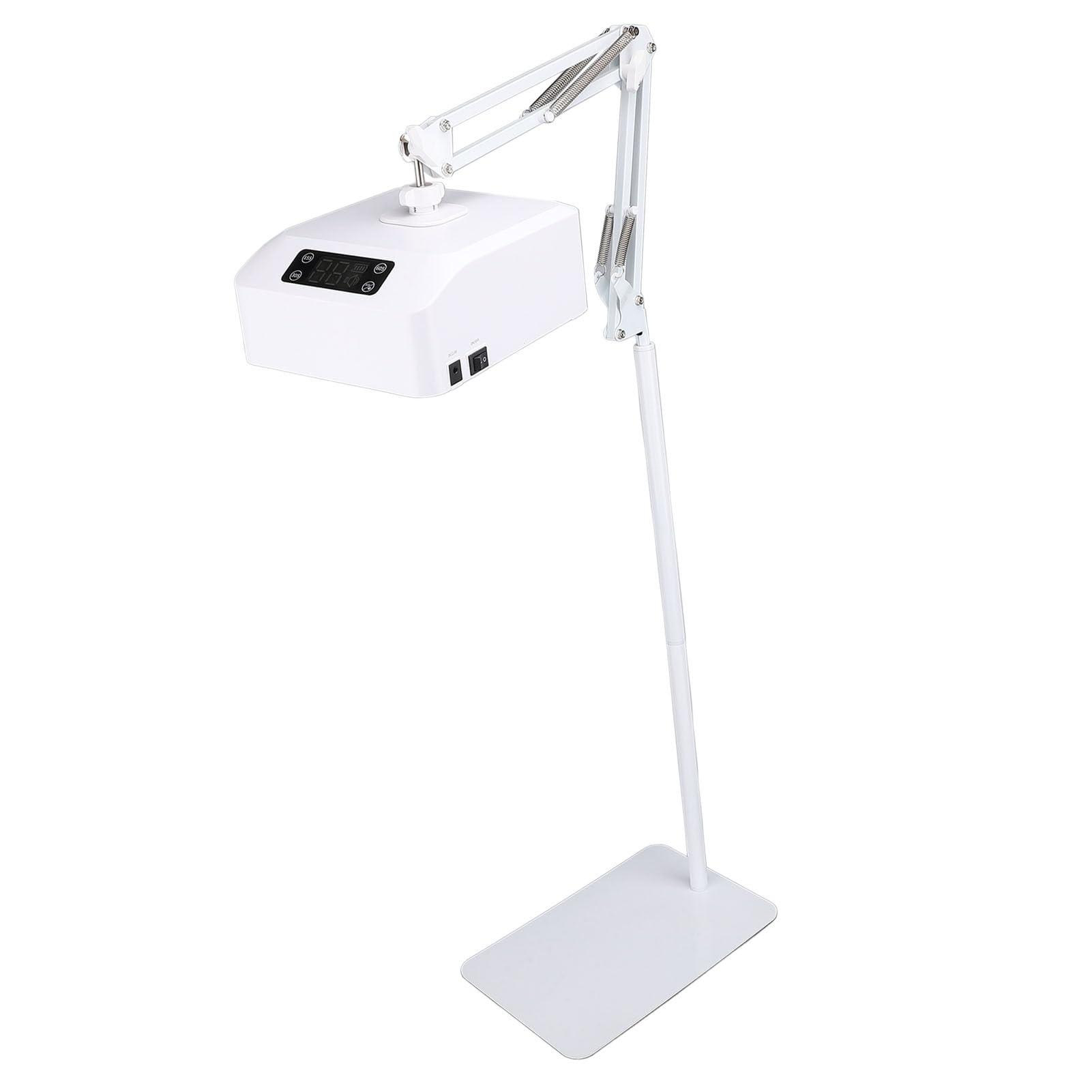 Lámpara de Uñas LED UV, Soporte Plegable, Giratorio 360°, 39 LED, Batería Recargable, Portátil para el Hogar y el Salón, para Mujeres, Temporizador, Batería de 6600 MAh (Enchufe