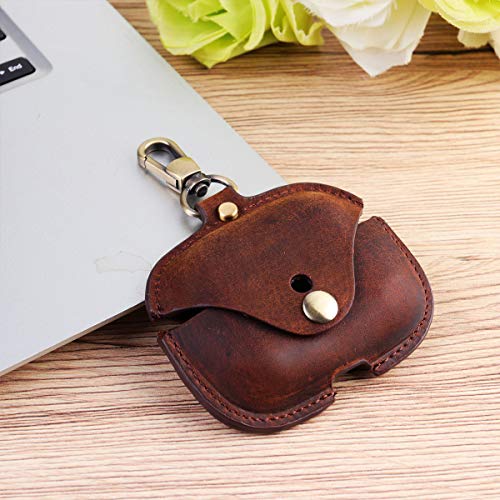 Capa de Fone de Ouvido Capa de capa para fone de ouvido sem fio de couro bolsa protetora macia capa