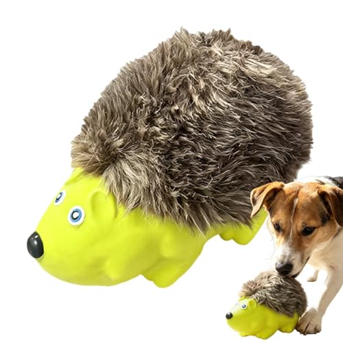 Quietschendes Hundespielzeug, interaktives Zahnen, Plüsch-Latex, quietschend, niedliches Tierspielzeug für kleine, mittelgroße Welpen, aggressive Kauer, Bereicherung, Apportieren
