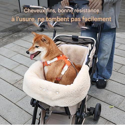 Housse poussette animaux couverture imperméable coussin pour chien - 8