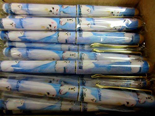 Bolígrafo de diseño Maltese Pet Dog - 50 unidades