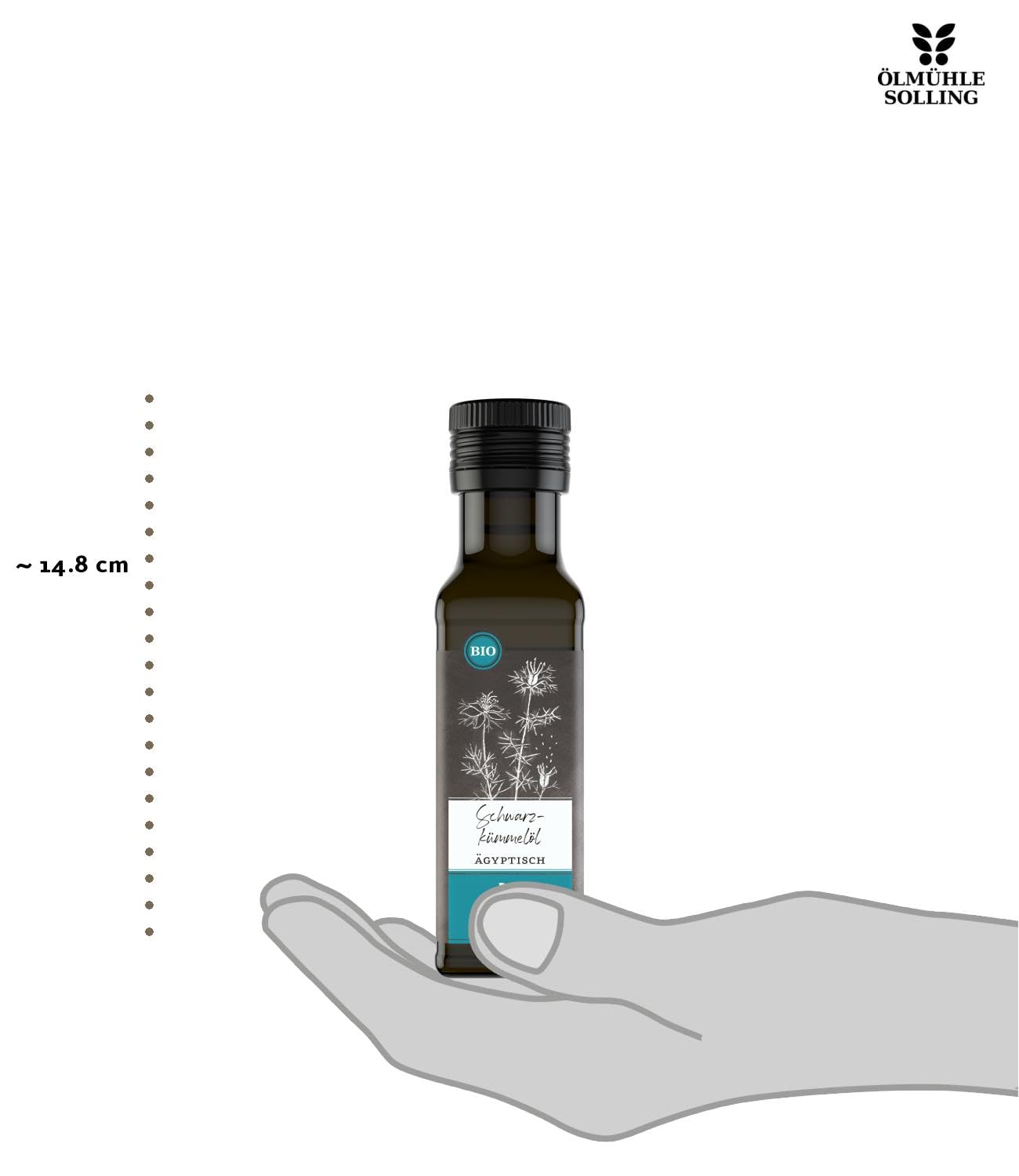 Ölmühle Solling Olejek z czarnuszkami egipski, 1 opakowanie (1 x 100 ml)