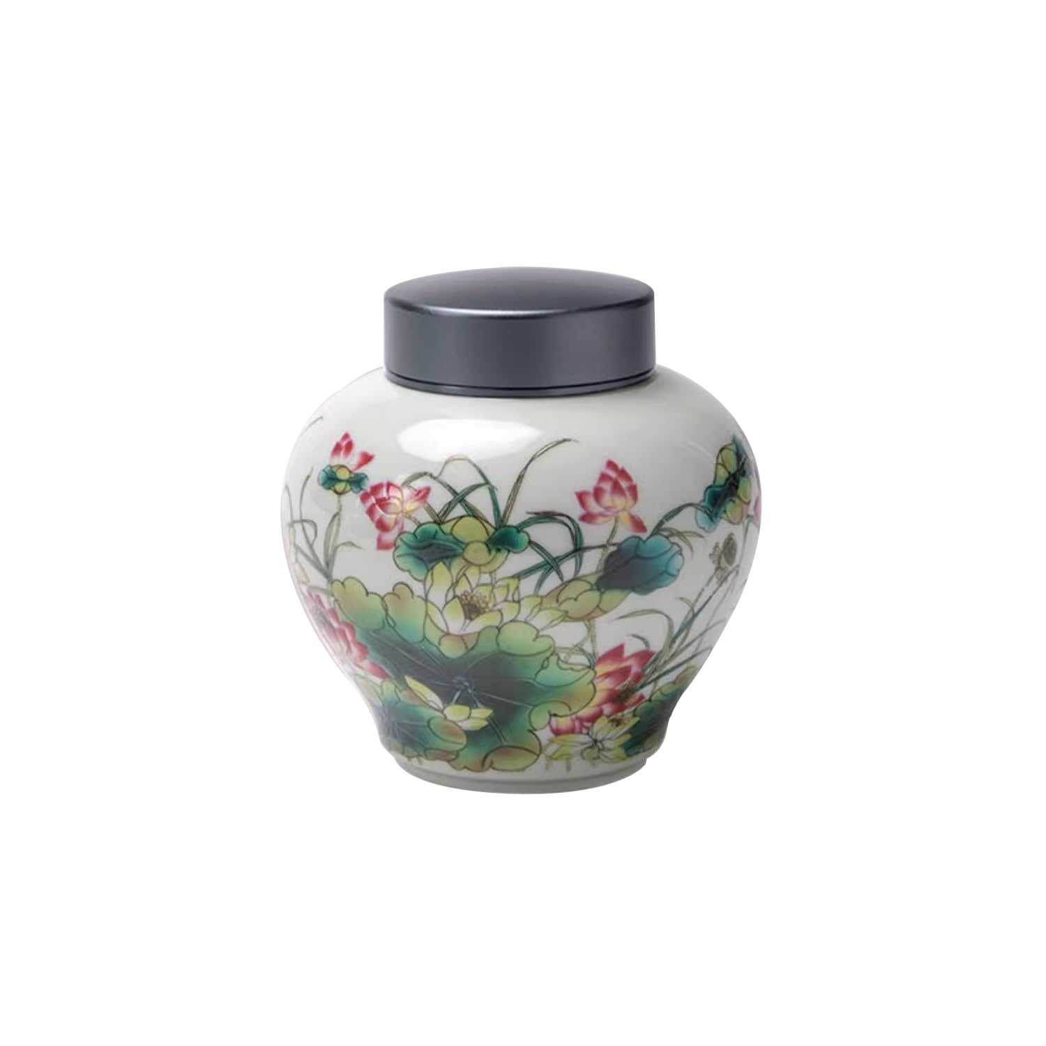 Pojemniki na herbatę na herbatę luzem Retro ceramiczny słoik na herbatę, małe, czarne, zielone pojemniki do przechowywania w gospodarstwie domowym, luzem