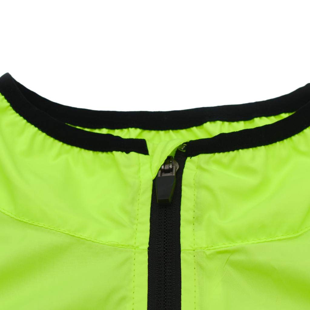 Sleeveless Cycling Vest Jersey Riding Top Shirt Women Men Green XL as described