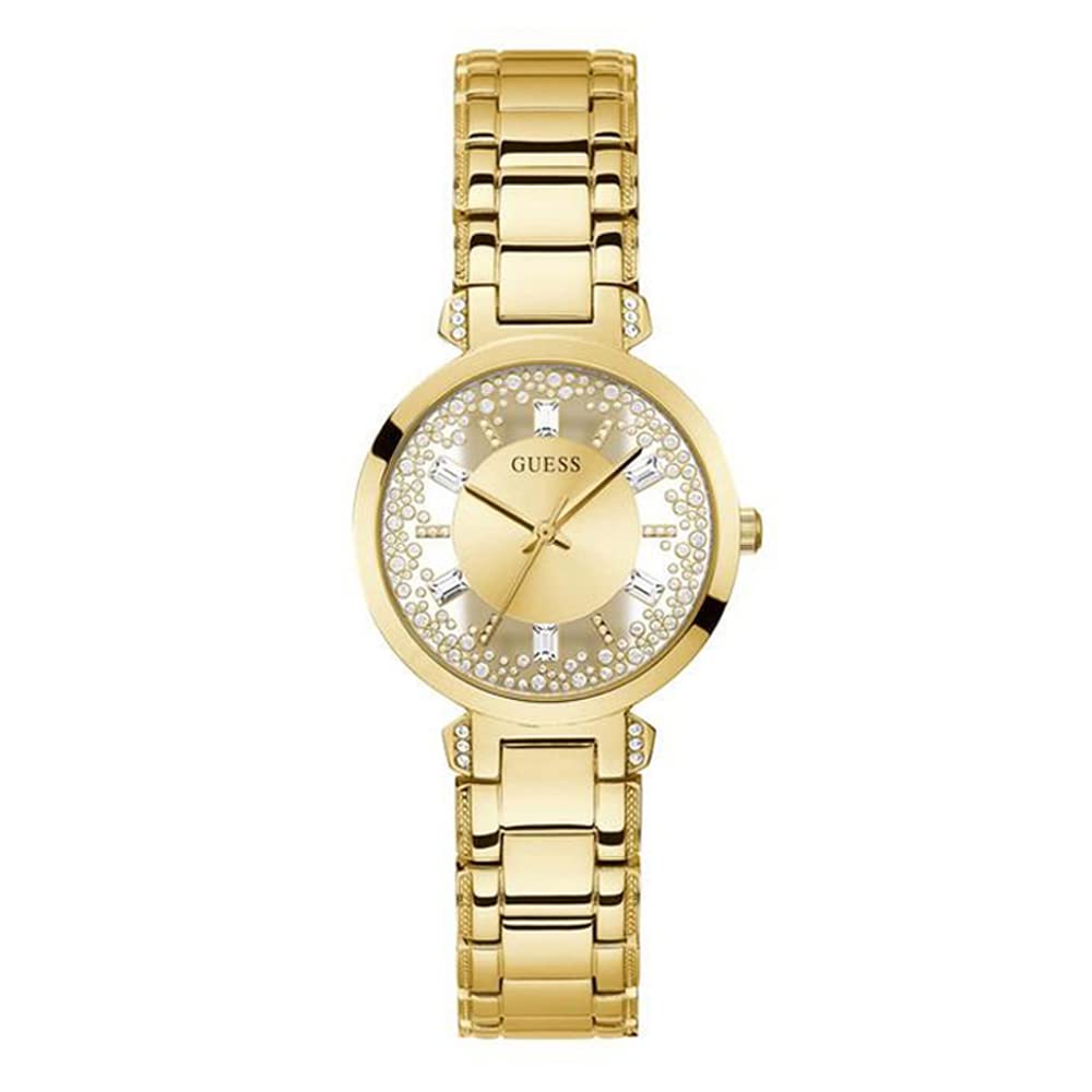 GUESS Analog Beige Dial Womens Watch-GW0470L2 (B0B5F6SL92) Amazon Price History, Amazon Price Tracker
