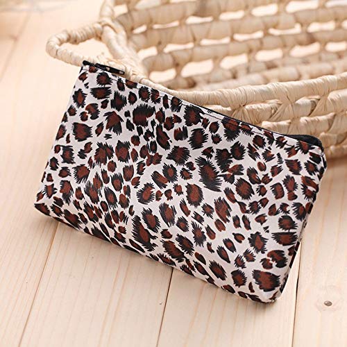 Preisvergleich Produktbild Cosmetic Beauty Organizer Kulturbeutel - Leopardenmuster Design Multifunktionale Make-up-Tasche mit großer Kapazität Cosmetic Beauty Organizer Kulturbeutel Travel Wash Pouch Bag - Random