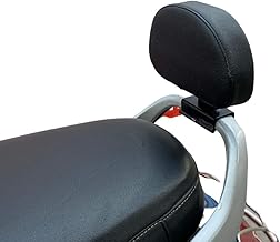 SGTB Heavy Seat Adjustable Activa Scooty Back Rest, Black