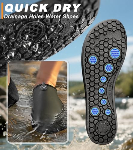 Water Barefoot Shoes for Women Men Quick Dry Swim Beach Aqua Sand Socks Pool River Boat Surf Yoga Slip on Shoes3