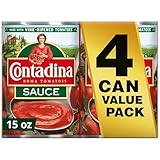 Contadina Canned Tomato Sauce, 15 oz (Pack of 4 Cans)