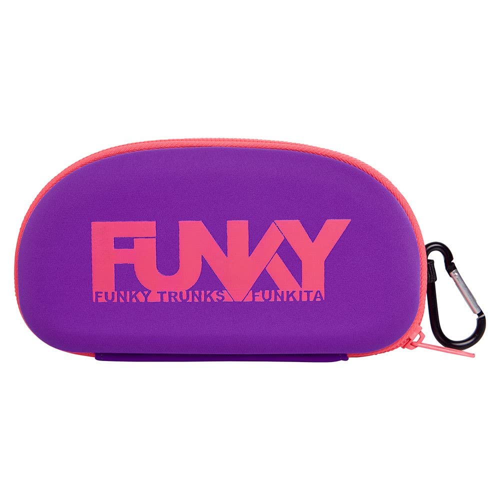 FUNKY Goggle Case - Purple Punch - Boitier pour lunettes natation, plain
